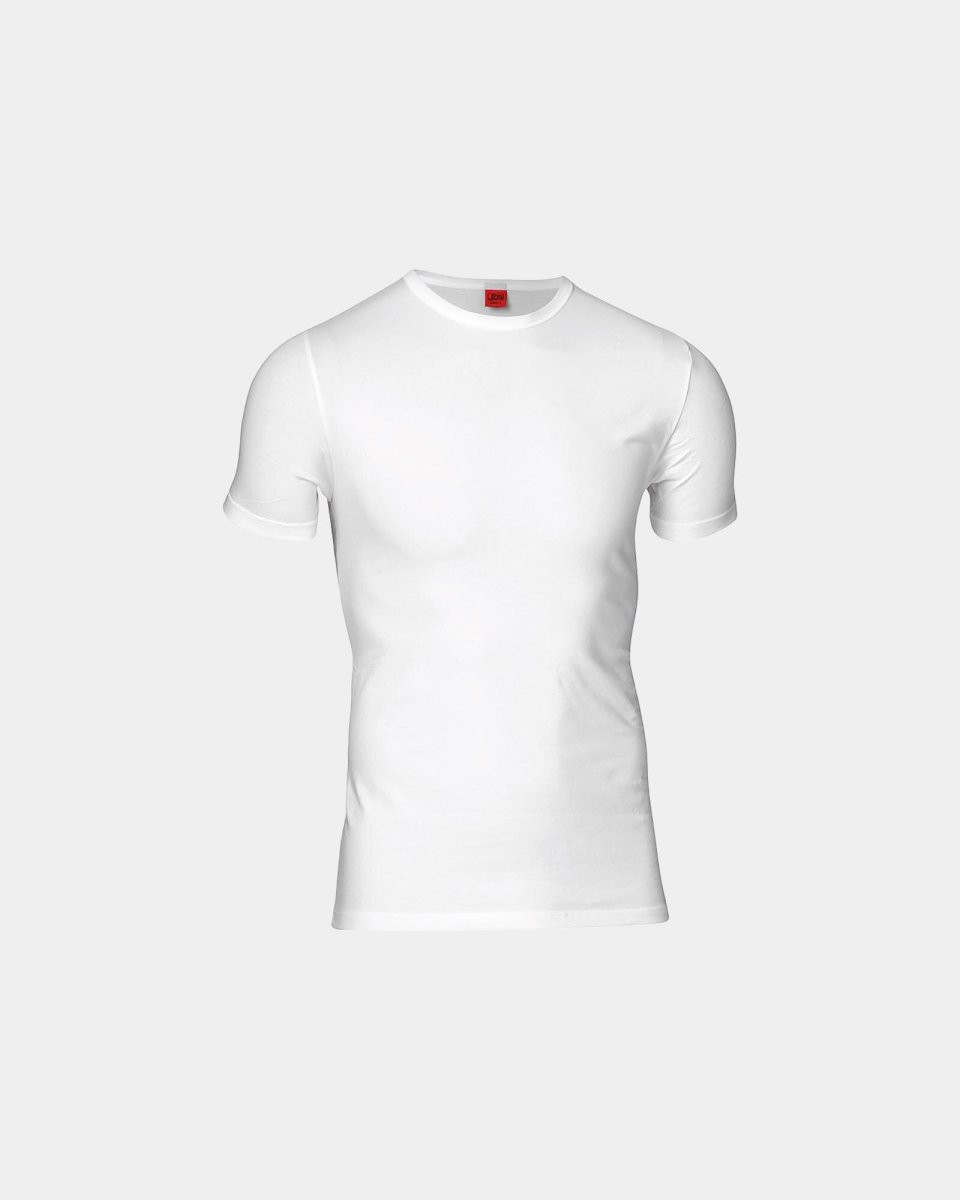 JBS "Black or white" t-shirt o-neck | Bomuld | Hvid - S