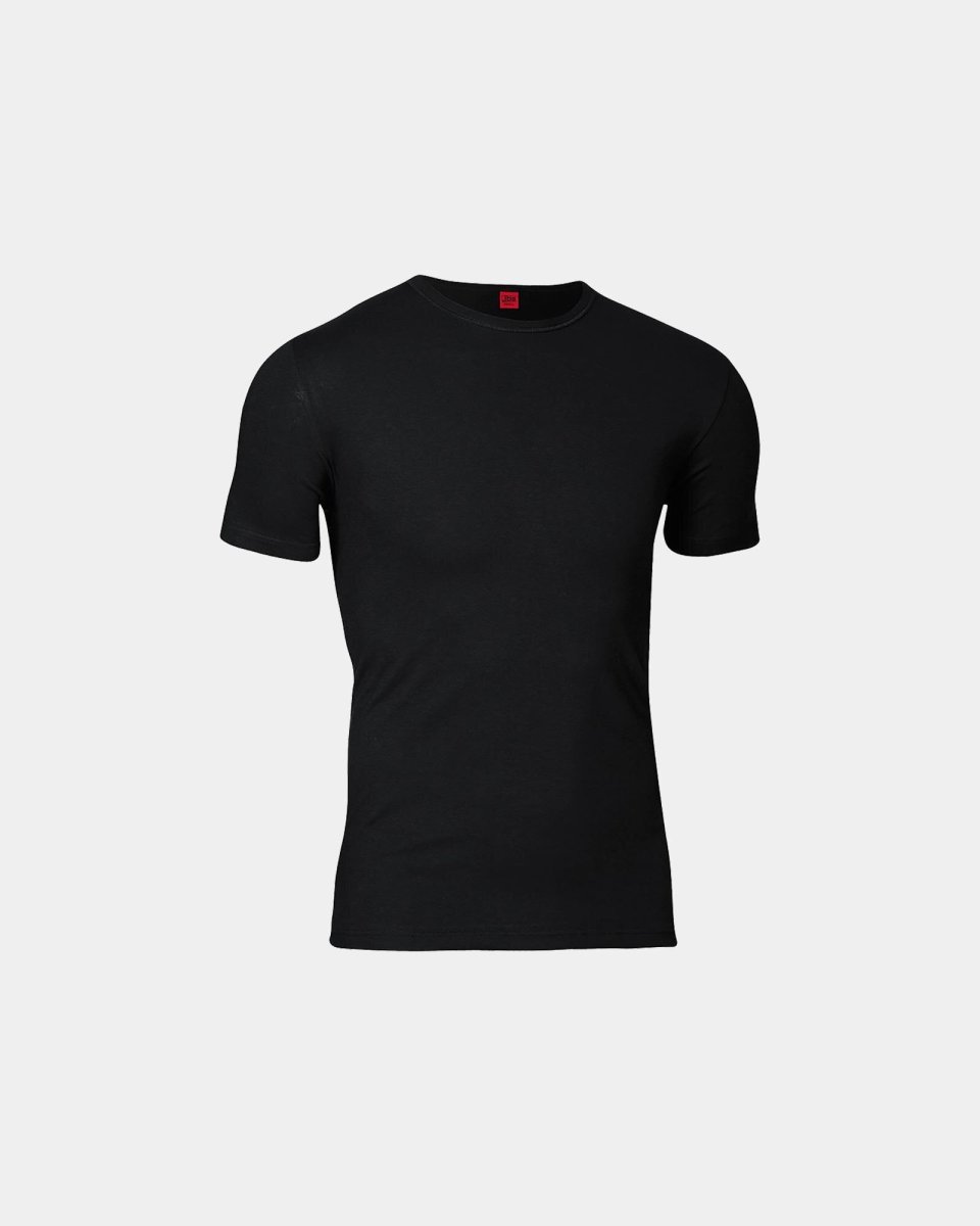 JBS "Black or white" t-shirt o-neck | Bomuld | Sort - S