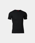 "Black or white" t-shirt o-neck | Bomuld | Sort -JBS