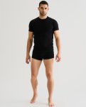 "Black or white" t-shirt o-neck | Bomuld | Sort -JBS