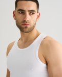 Tanktop 2-pak | Bambusviskose | Hvid -JBS