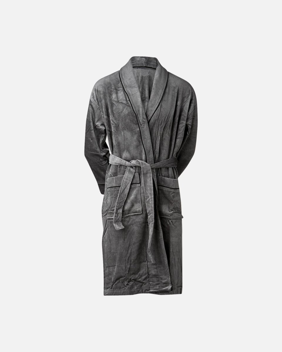 JBS Badekåbe | 100% velour bomuld | Grå - S