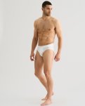 "Black or white" briefs | Bomuld | Hvid -JBS
