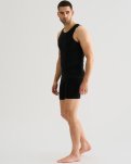 2-pak tank-top (singlet) |  bambus | sort -JBS