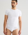 T-shirt "o-neck" 2-pak | Bambusviskose | Hvid -JBS