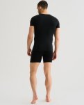 T-shirt "o-neck" 2-pak, Bambusviskose, Sort
