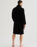 Badekåbe | 100% velour bomuld | Sort -JBS