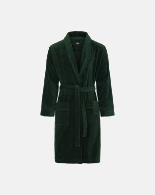Badekåbe | 100% velour bomuld | Grøn -JBS