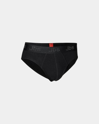 "Black or white" briefs, Bomuld, Sort