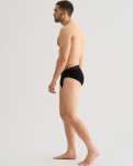 "Black or white" briefs | Bomuld | Sort -JBS