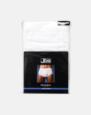 Briefs m. gylp "original" | 100% bomuld | Hvid -JBS