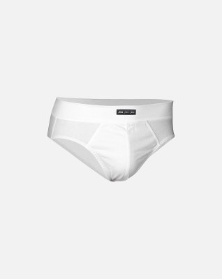 Briefs "basic", 100% bomuld, Hvid