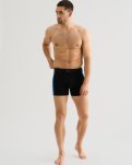 Tights "bodyforce" | Bomuld | Sort/blå -JBS