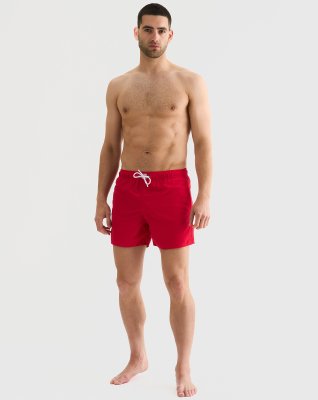 Badebukser | recycled polyester | rød -JBS