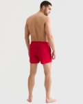 Badebukser, recycled polyester, rød