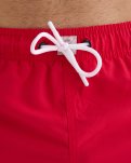 Badebukser, recycled polyester, rød
