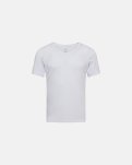 T-shirt "sweatproof" v-neck| Økologisk bambusviskose | Hvid -JBS