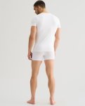 T-shirt "v-neck" 2-pak, Bambusviskose, Hvid
