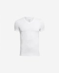 T-shirt "v-neck" 2-pak, Bambusviskose, Hvid