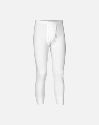 Long johns "3/4 længde original", 100% bomuld, Hvid