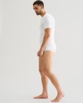 Kortærmet t-shirt "grandad" | 100% bomuld | Hvid -JBS