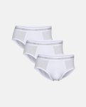 Briefs 3-pak, Bambusviskose, Hvid