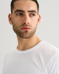 Langærmet t-shirt "original" | 100% bomuld | Hvid -JBS