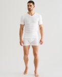 T-shirt "v-neck original" | 100% bomuld | Hvid -JBS