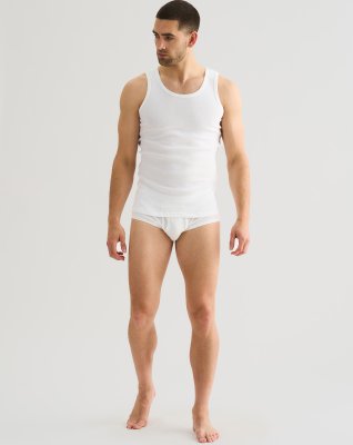 Tanktop "original", 100% bomuld, Hvid