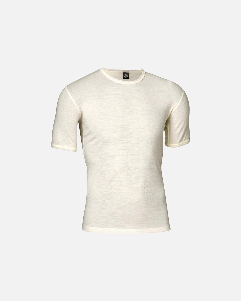 JBS T-shirt "wool" | 100% merino uld | Hvid - S