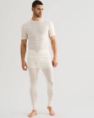 T-shirt "wool", 100% merino uld, Hvid
