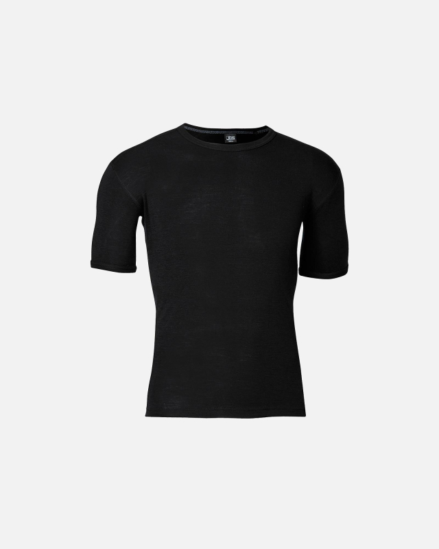 T-shirt “wool” | 100% merino uld | Sort
