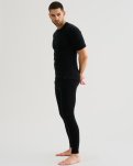 T-shirt "wool"  | 100% merino uld | Sort -JBS