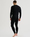 Langærmet t-shirt "wool"  | 100% merino uld | Sort -JBS