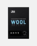 Langærmet t-shirt "wool"  | 100% merino uld | Sort -JBS