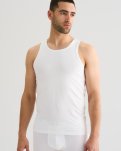 Tanktop 2-pak | Økologisk bomuld | Hvid -JBS