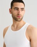 Tanktop 2-pak | Økologisk bomuld | Hvid -JBS