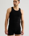 Tanktop 2-pak | Økologisk bomuld | Sort -JBS