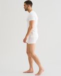 T-shirt "o-neck" 2-pak | Økologisk bomuld | Hvid -JBS