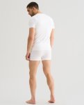 T-shirt "v-neck" 2-pak | Økologisk bomuld | Hvid -JBS