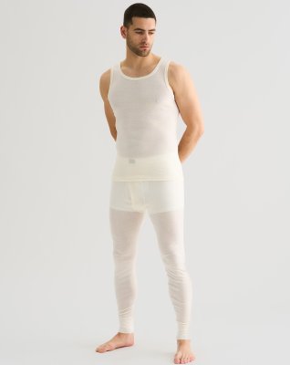 Tanktop "wool", 100% merino uld, Hvid