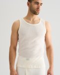 Tanktop "wool", 100% merino uld, Hvid