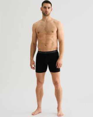 Tights "long leg" 3-pak | Bambusviskose | Sort -JBS