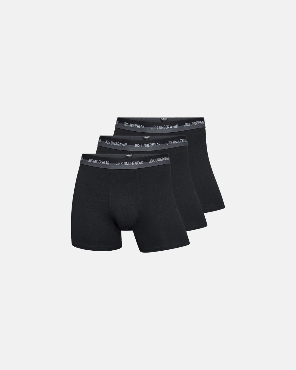 JBS Tights 3-pak | Hamp/økologisk bomuld | Sort - S