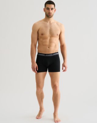 Tights 3-pak, Hamp/økologisk bomuld, Sort