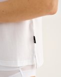 T-shirt v-hals | Bambusviskose | Hvid -JBS of Denmark Women