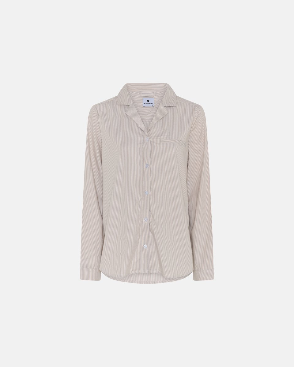 JBS of Denmark Women Pyjamasskjorte | Bambusviskose | Sand - S