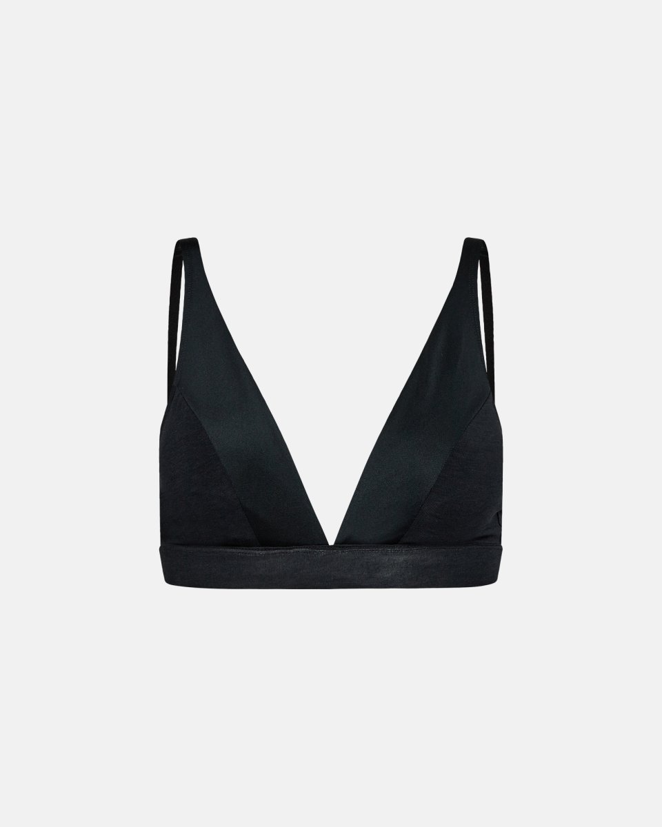 JBS of Denmark Women BH-top | Økologisk bambusviskose | Sort - XS