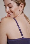 Stroptop, 100% uld, Lavendel