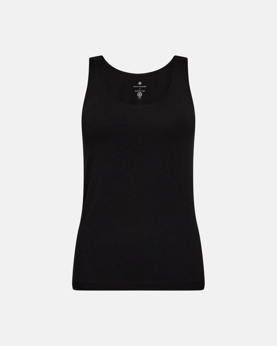 JBS of Denmark Women Tanktop m. support | Bambusviskose | Sort - S